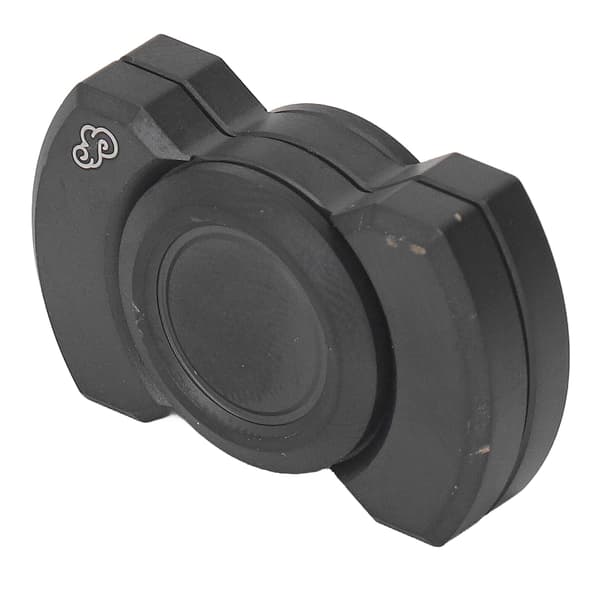 Fidget Slider Legetøj Bærbart Letvægts Ergonomisk Multifunktionelt Robust Stressaflastende Slider til Voksne ADHD ADD Sort
