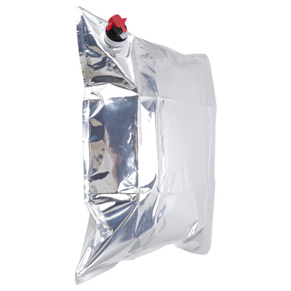 12 stk Vannbeholder Foldbar Varmebevaring Nødvannspose med Kran for Camping