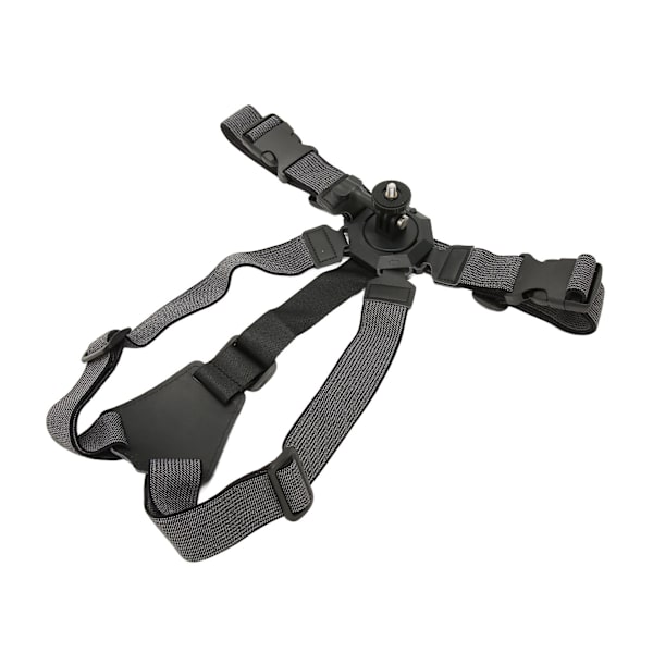 Sportkamera Bröstrem Universal ABS och Nylon Elastisk Justerbar Actionkamera Bröstrem för Sportkamera