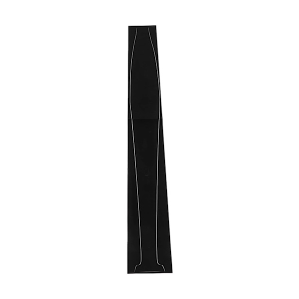 Midtskin for PS5-konsollen, integrert, ripebestandig, midtre stripeklistremerke for PS5 med optisk stasjon, børstet svart