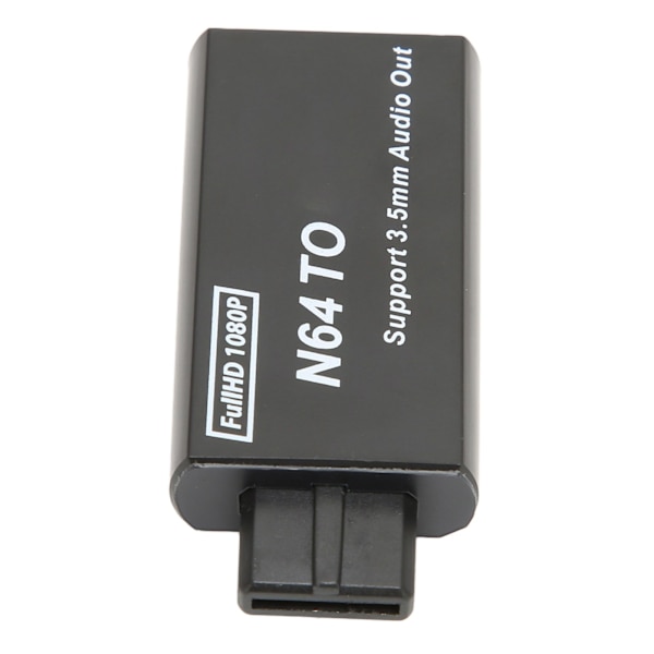 N64 til HD Multimedia Interface Konverter 1080p Support PAL NTSC Videospil Adapter med 3,5 mm Interface