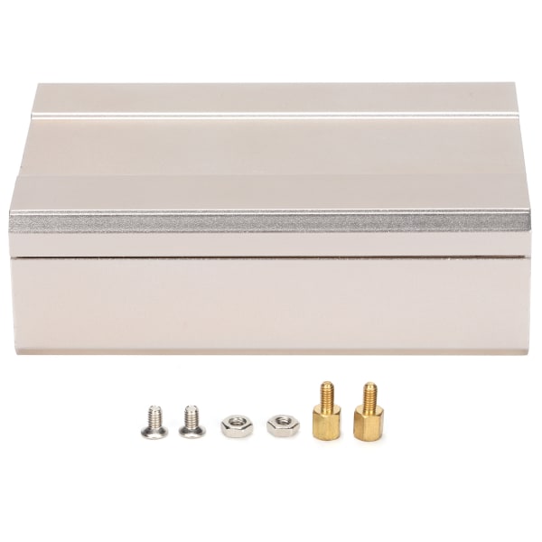 Aluminium Legering Kabinet Robust Chassis Box Beskyttelsesetui til Raspberry Pi 3. Generation