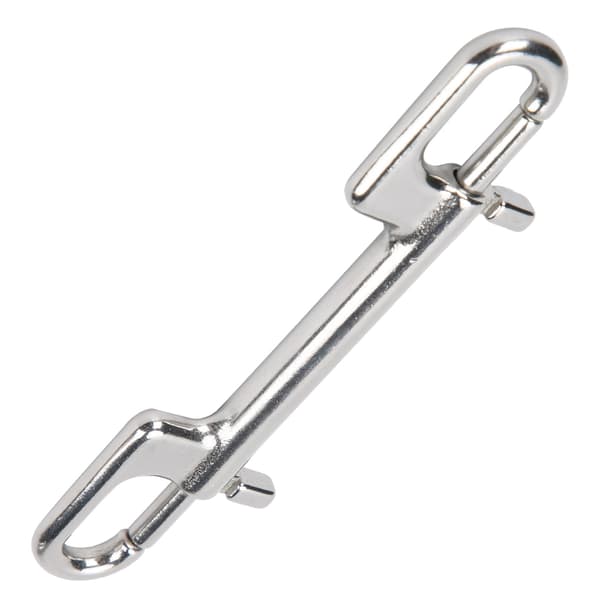 Dykning i rustfrit stål med dobbelte ender Snap Clips Double Eye Bolt Snap Hooks Spænde