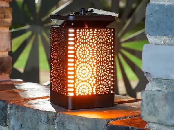 Solar LED Dekorativ Hengende Hagelykt