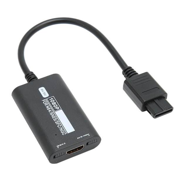 Retro-pelikonsolin videomuunnin kaksoiskytkin 1080P HD Multimedia Interface -sovitinkaapeli pelikonsolilisävarusteille