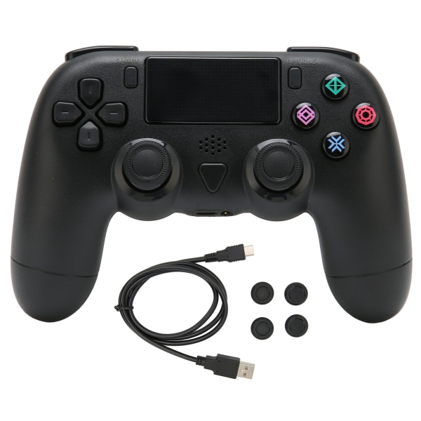 Langaton peliohjain PS4:lle - Langaton peliohjain kaksoisvärinällä ja äänentoistolla