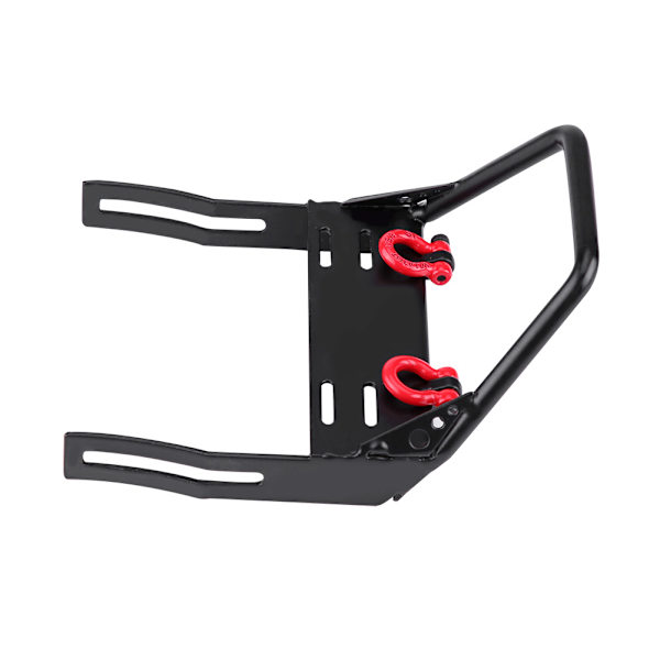 RC-kiipeilijän teräksinen etupuskuri vinssikiinnityksellä Axial SCX10 1/10 kauko-ohjattavalle autolle (tasainen)