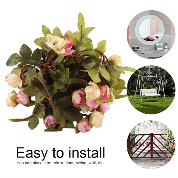 2,5 m Batteridrevne LED-Blomsterlys for Jul, Bryllup, Fester og Hjemmedekor