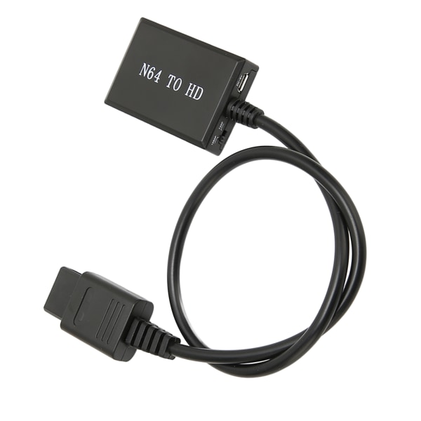 för N64 till HD Multimedia Interface Converter 720P 1080P Stöd PAL NTSC Plug and Play Game HD Link-kabel