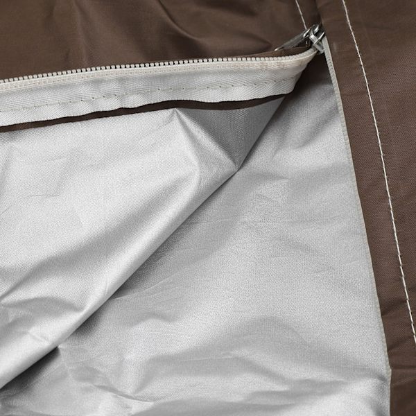 Vedenkestävä pölytiivis huonekalujen suojapäällinen sohvalle ja tuoleille - Puutarha, terassi, ulkokäyttöön, beige ja ruskea