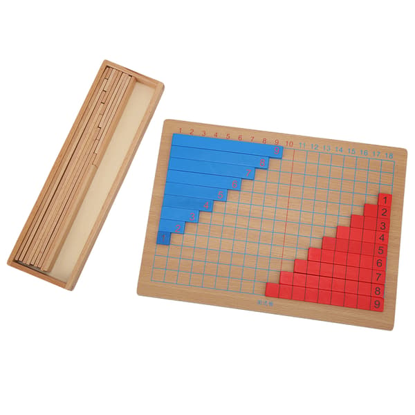 Træ Matematik Board Pædagogisk Legetøj til Børn Addition Subtraktion Læring