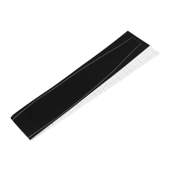 Til PS5 Console Middle Skin Integral Ridsefast Middle Strip Sticker til PS5 Optical Drive Edition Host Børstet Sort