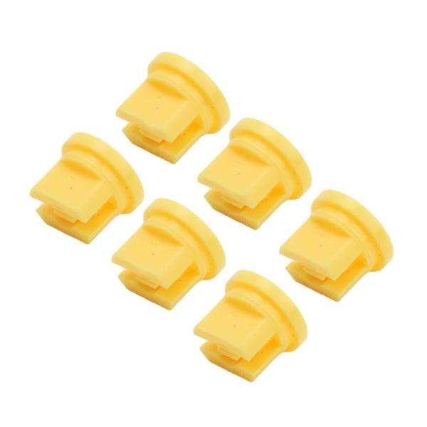 20 stk Flat Fan Spray Tip Uniform Spray Distribution 110 Grader Landbruks Sprøyte Atomiseringsdyse 0,1‑2 mm Borediameter