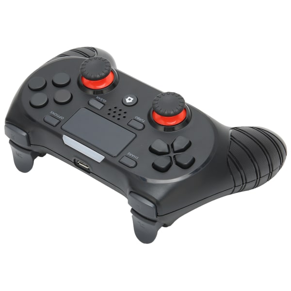 Bluetooth trådløs gamepad ABS Controller Joystick PC Genopladelig til PS4 ConsoleBlack-W