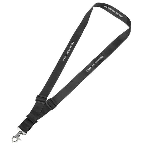 FPV Fjernbetjening Lanyard Nylon Halsrem Justerbart Spænde Sort