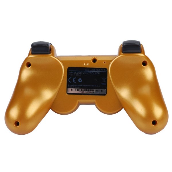 Langaton Bluetooth-pelikonsoli, täysominaisuinen peliohjain PS3:lle (Keltainen)