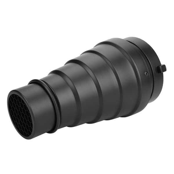 Snoot Honeycomb Grid Light Beam Tube Bowens Mount Filter för Studio Strobe Flash