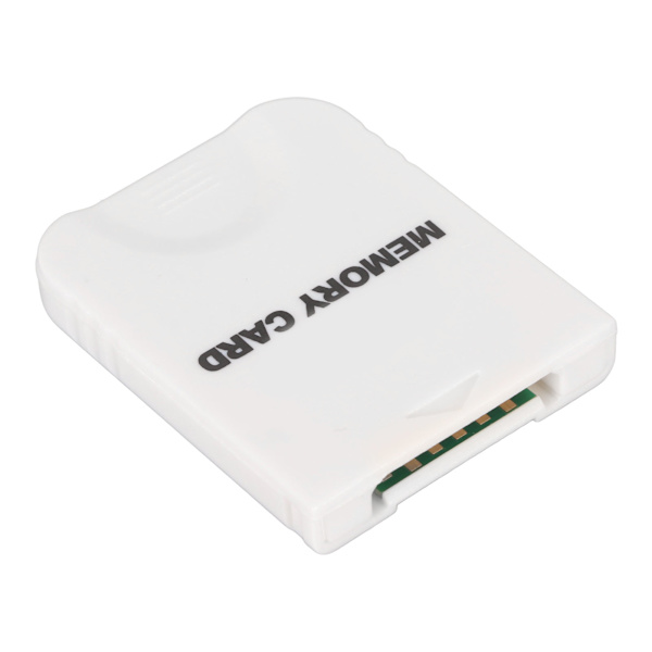 Wii-muistikortti, nopea Plug and Play, valkoinen, pelikonsolin lisävaruste, 128 Mt (2043 lohkoa)