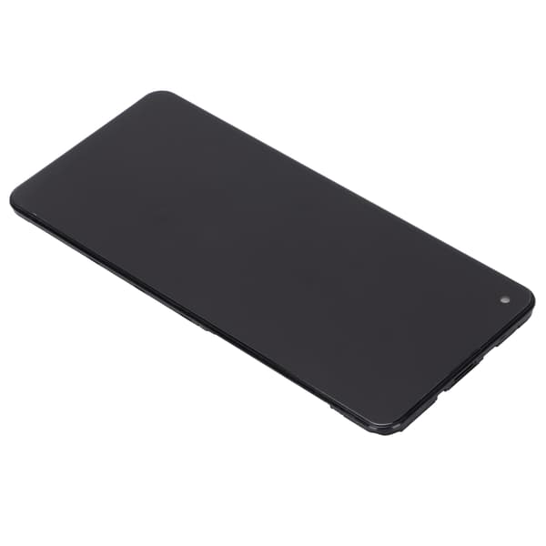 Samsung Galaxy A21S LCD-skærm Touch Screen Digitizer Assembly med ramme
