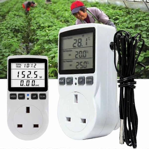 Elektrisk termostatkontroller Digital temperaturuttak Ny