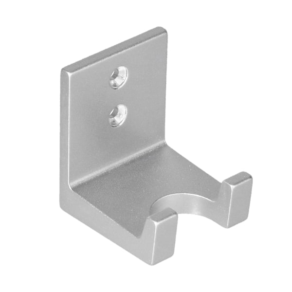 Kaffetamperväggfäste i aluminiumlegering med viskos och perforerad design - Silverfärgad hållare för dubbla ändamål
