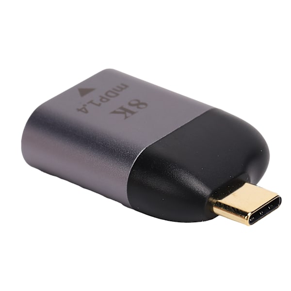 Type C til Mini DP 1.4 Adapter Aluminiumlegering 8K Bærbar Konverter