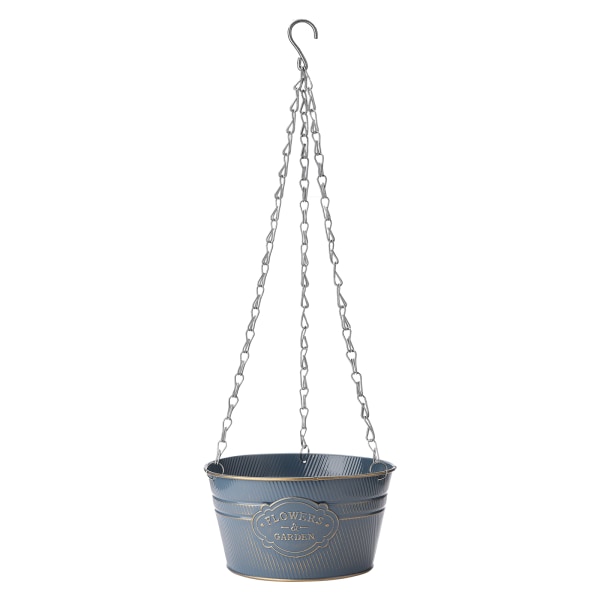 Jern Spand Blomster Implement Med Jernkæde