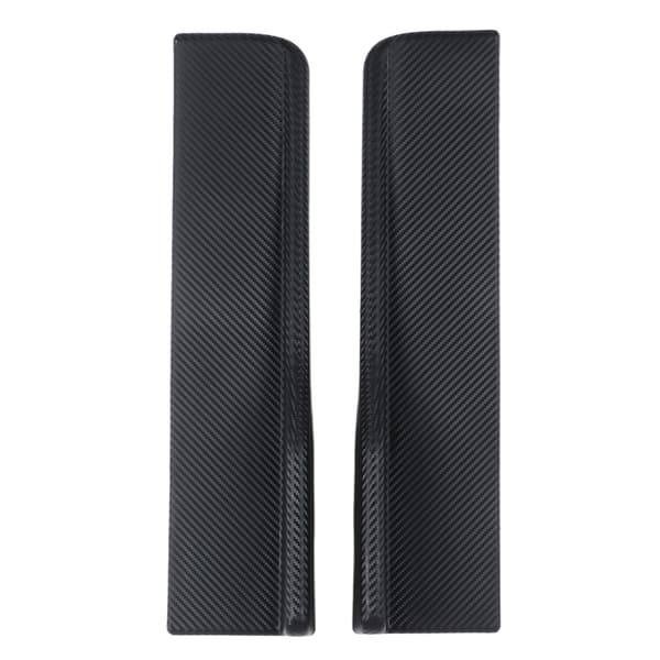 2 STK Universal Bil Bagside Skørt Winglet Kulfiber Stil Forlænger Spoiler