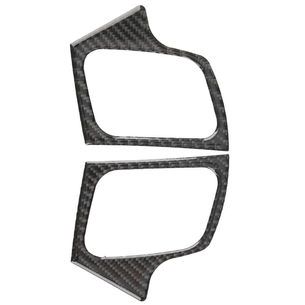 2 st Instrumentbräda Sida Luftventil Trim Kolfiber Ram Skydd för Honda CR-V 2016-2019