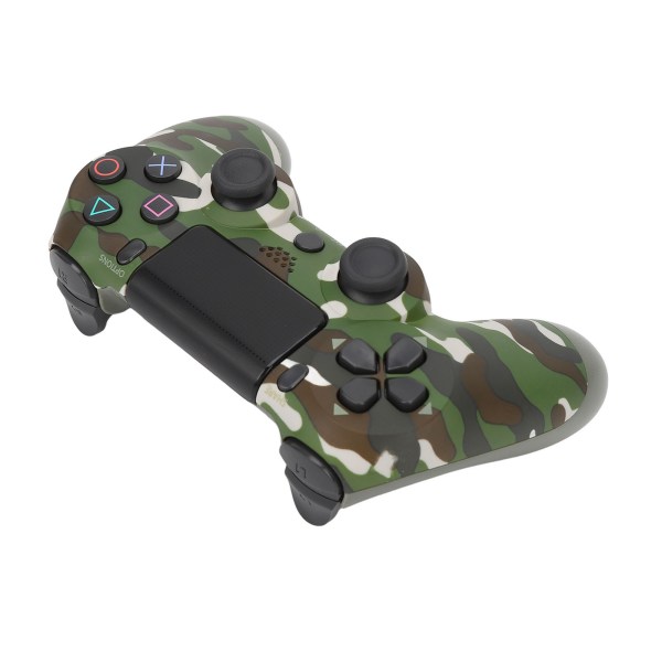 Peliohjain Dual Vibration Sensitive Langaton ohjain Peliohjain PS4 Slim Pro PS5 Camouflage Green- W