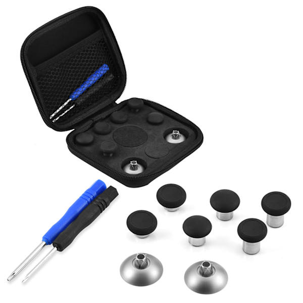 Mini Mobil Joystick Tumgrepp Knapp Magnetisk Knapp Ersättningskit för PS4/ XBOX ONE