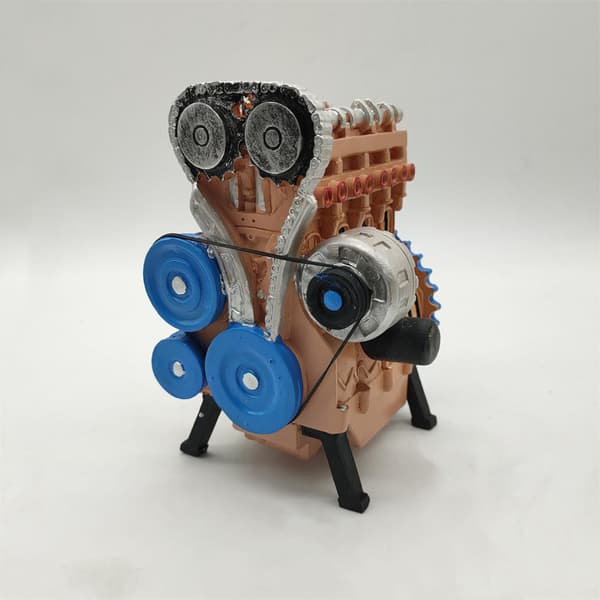 Resin Motor Ornament Køretøjsmodel Kunst Skulptur Samlerobjekt