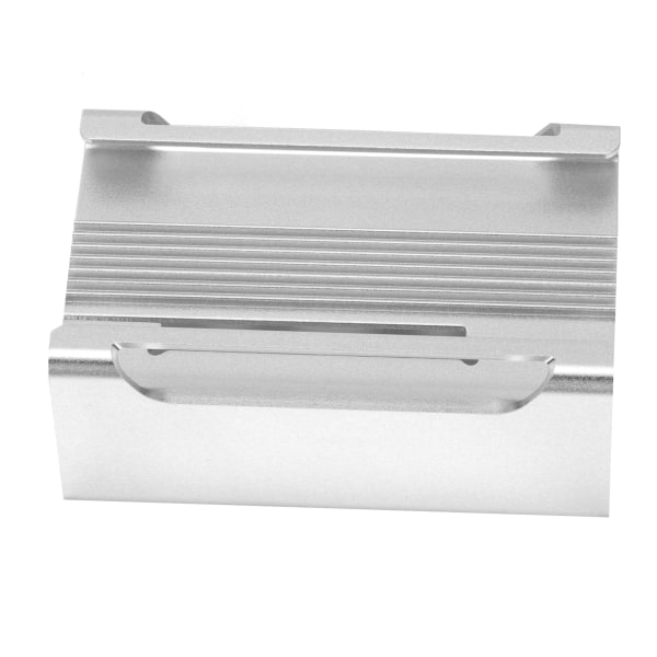 Metal Beskyttelsesetui Holdbart CNC-bearbejdet Aluminiumlegeringsetui til Raspberry Pi 3rd Sølv