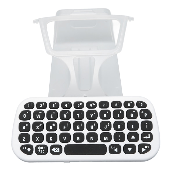 For PS5 Trådløst tastatur Bærbar Mini Gamepad Chat Board Trådløst Bluetooth 3.0-tastatur