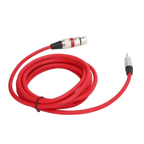 3,5 mm han til XLR hun adapterkabel 3M mikrofon lydkabel