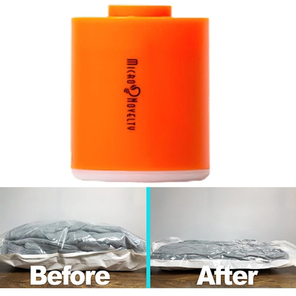 Bärbar Luftpump USB Laddningsbar Mini Luftpump Vattentät Pump för Luftmadrass Simringar Luftkompressor Vakuumpump