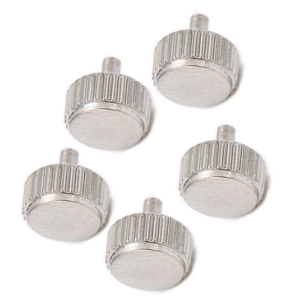 5 st Silver Klocka Krona Reparationsverktyg Kit Hållbart Robust Lättvikt 5mm