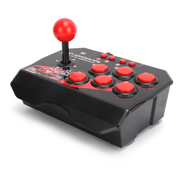 Arcade Fight Stick Trådbunden Arcade Joystick Arcade Speltillbehör för Switch/PC/PS3
