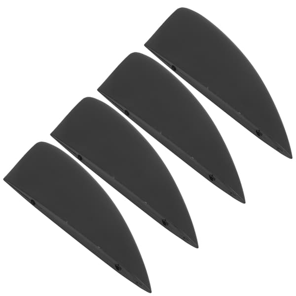 4 stk Surfebrettfinner Plast Surf SUP-finner for Long Board Paddle Board Surfebrett Hale