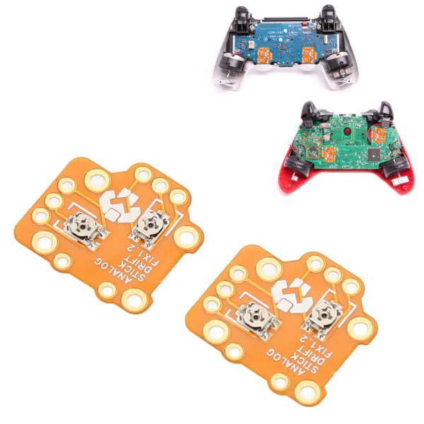 2 st. Gamepad Kalibreringsplatta Intelligent Chip Controller Analog Stick Drift Fix Mod för Xbox Spelkontroller