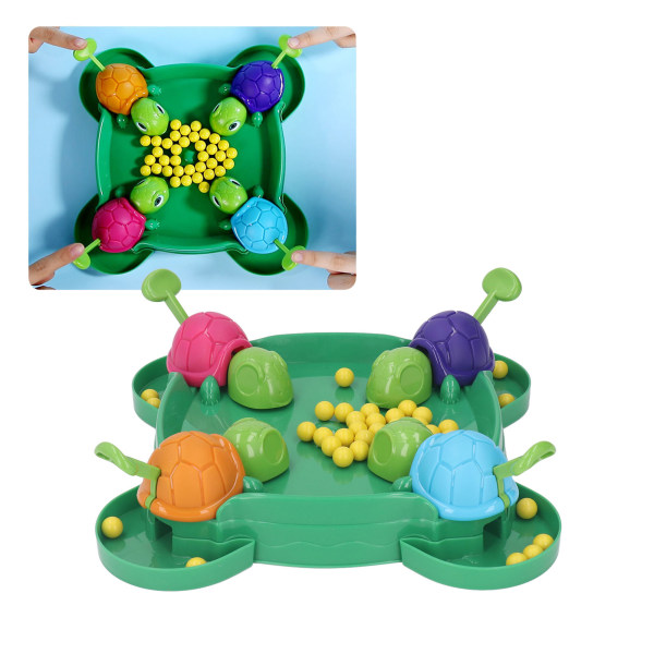 Hungry Turtle brætspil Forælder Barn Interaktivt pædagogisk skildpadde spise brætspil til familieaften