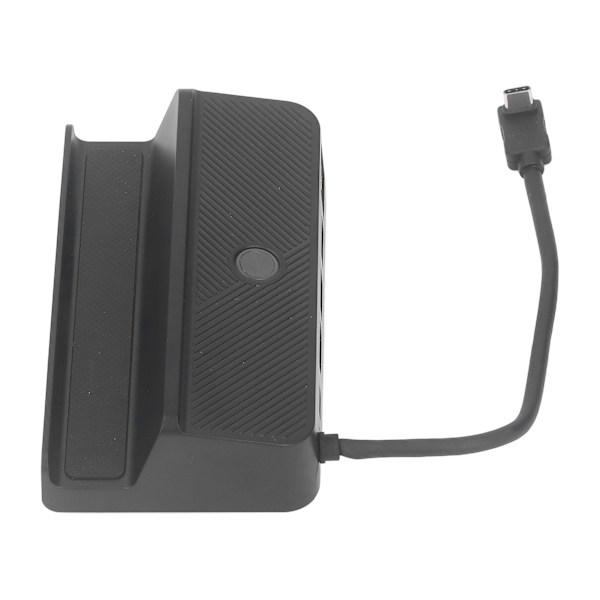 Dockingstation Svart 6 i 1 Laddningsbas RGB LED Hub Dockingstation för Steam Deck RGB