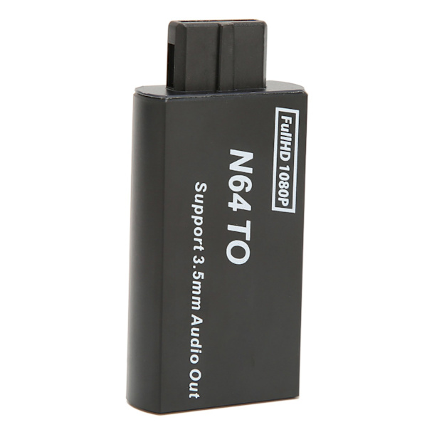 N64 til HD Multimedia Interface Konverter 1080p Support PAL NTSC Videospil Adapter med 3,5 mm Interface