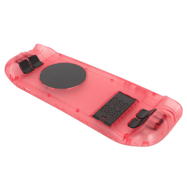 Til Steam Deck Bagplade Varmeafledning DIY Udskiftningsskalle Etui Ekstern Halvlederkøler til Steam Deck Pink Transparent Etui