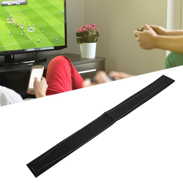 Midtskin for PS5-konsollen, integrert, ripebestandig, midtre stripeklistremerke for PS5 med optisk stasjon, karbon svart