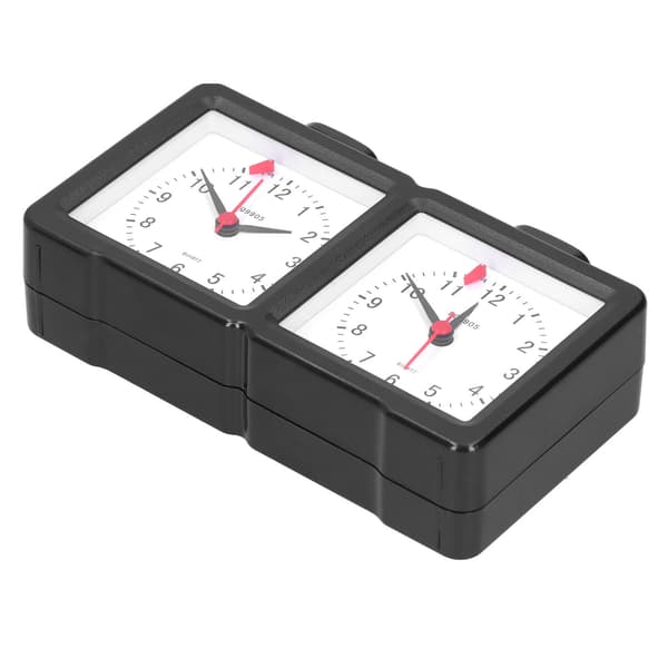 Multifunksjonssjakk analog klokke Count Up Count Down Timer Mute for brettspillkonkurranse