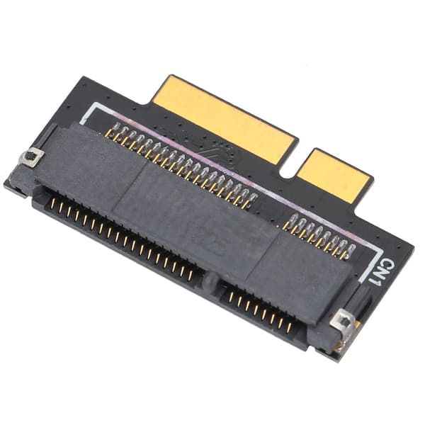 MSATA - 17+7PIN 2012 -sovitinkortti OS X:lle laajennustelineellä