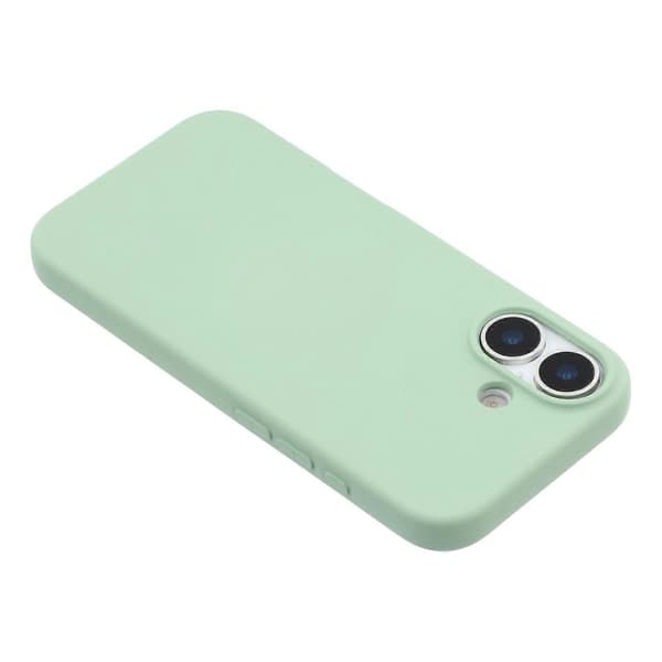 [02]Compatible with iPhone 17 Case Arc Edge 2.0mm TPU Protective Phone Case Green Green Green