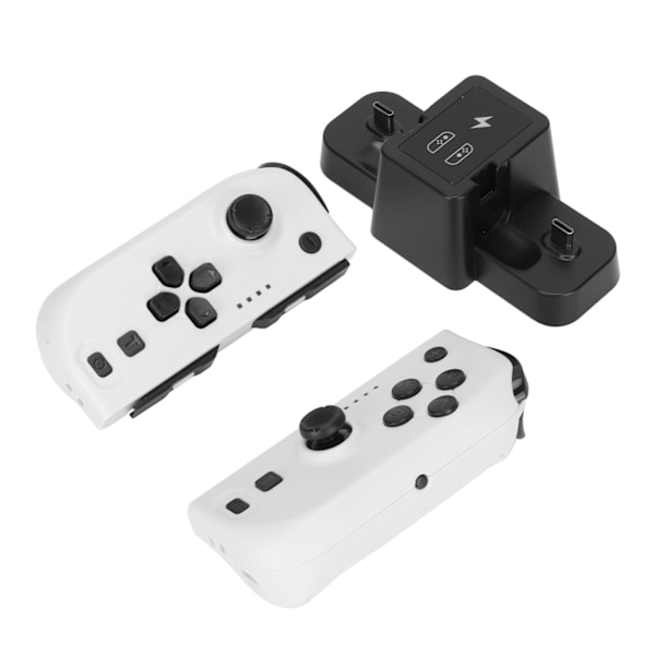 Spillkontroll for Gamepad med NFC-funksjon Bluetooth Trådløs Spillkontroll med Ladesokkel for Switch OLED