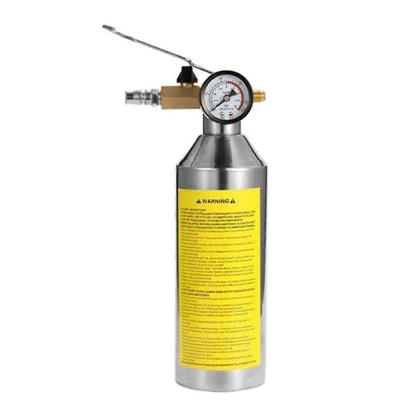 A/C Flush Kit, Car Air Conditioning Pipe Cleaning Tool, R134A Air Conditioning System Flush Tool Gul